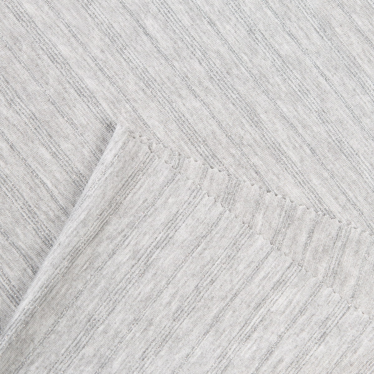 Jersey 93% CV Air Jet melange C/ lurex(4%PES 3%PA)